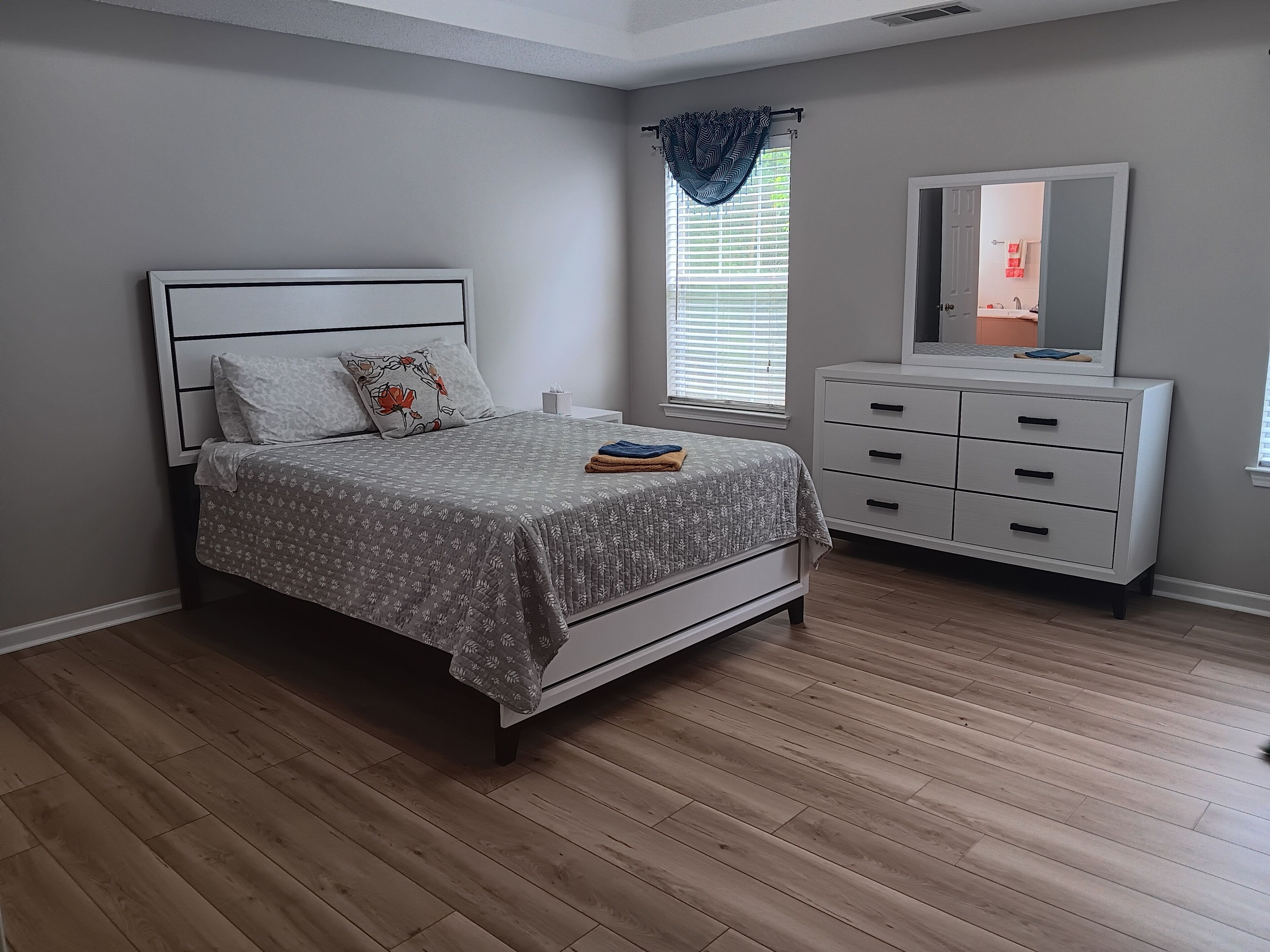 Entire home with jacuzzi and game room for relaxation.