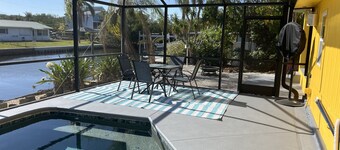 Florida waterfront home with pool and use of kayaks