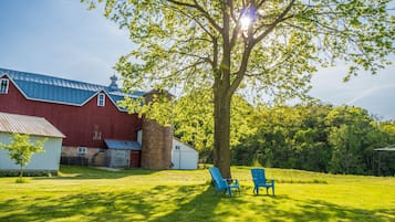 Overnattingsstedets uteområder