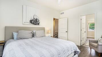 6 dormitorios, tabla de planchar con plancha, wifi gratis y ropa de cama