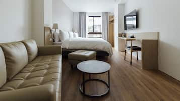 Quarto triplo conforto | Edredons de pluma, camas com colchões de espuma com sistema de memória