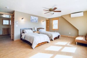 2 soverom, skrivebord, strykejern/-brett og wi-fi (inkludert)