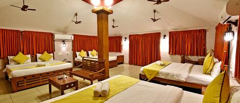 Free WiFi, bed sheets