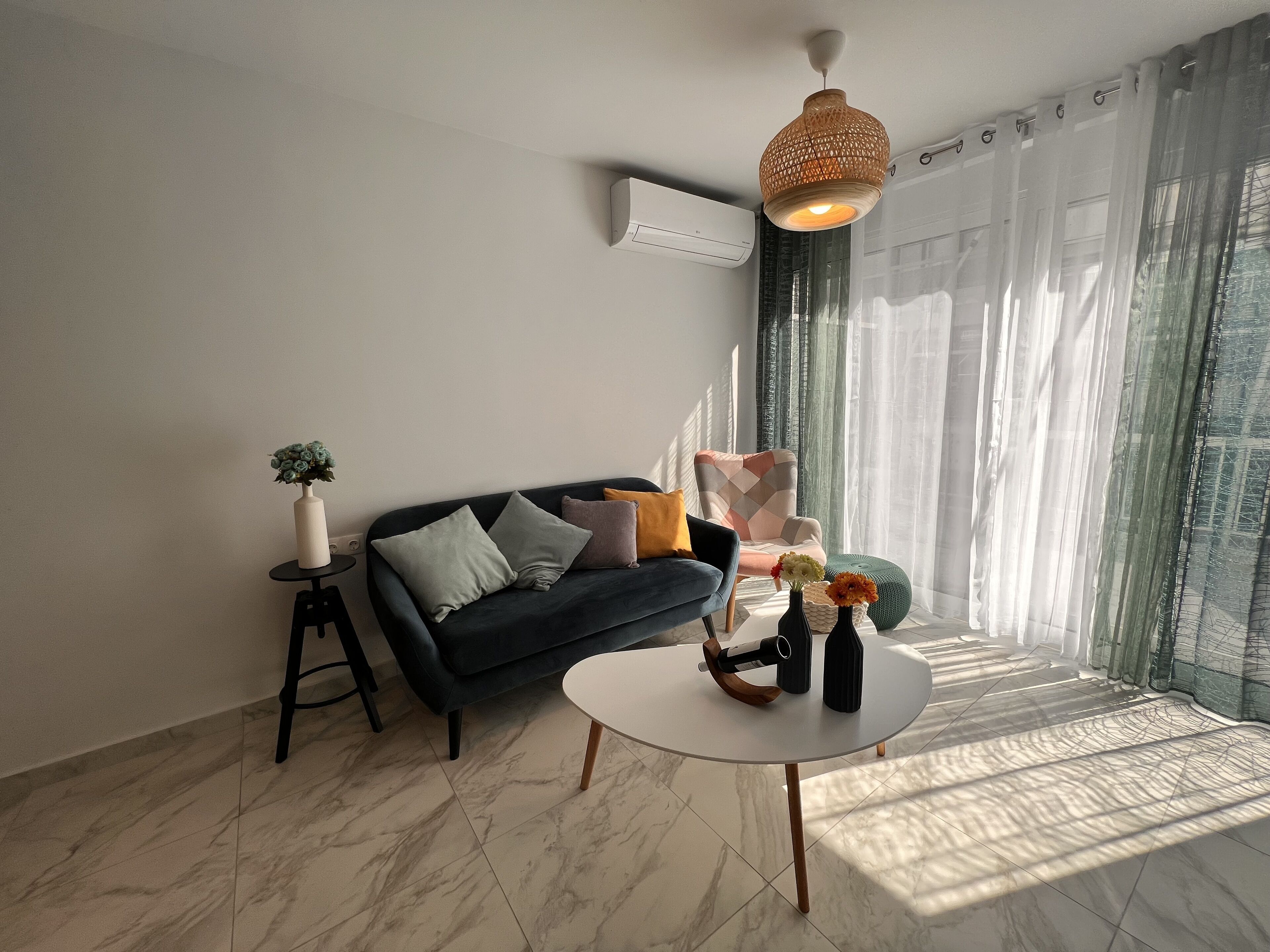 Fully remodeled two bedroom apartment with terrace in the center of Athens