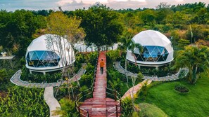 Deluxe Tent | Terrace/patio - Nakara Villas & Glamping (Udon Thani)