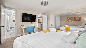 1 bedroom, desk, iron/ironing board, WiFi