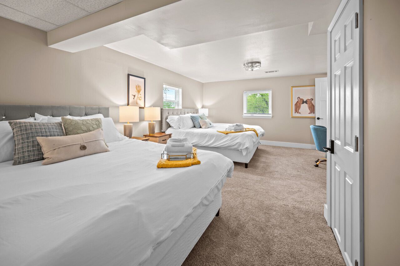 Private Basement Retreat with a HOT TUB