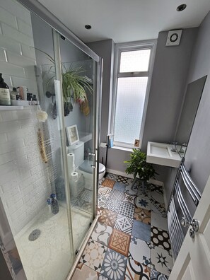 Hair dryer, towels, soap, toilet paper - Spacious 4 bedroom family home with garden (London)