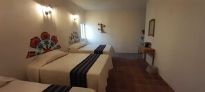 Chambre, 2 lits doubles | Literie de qualité supérieure, couette en duvet d'oie, surmatelas