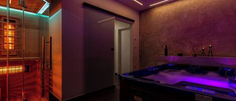 Apartamento exclusivo | Banheiro | Produtos de toalete grátis, sabonete, shampoo, papel higiênico