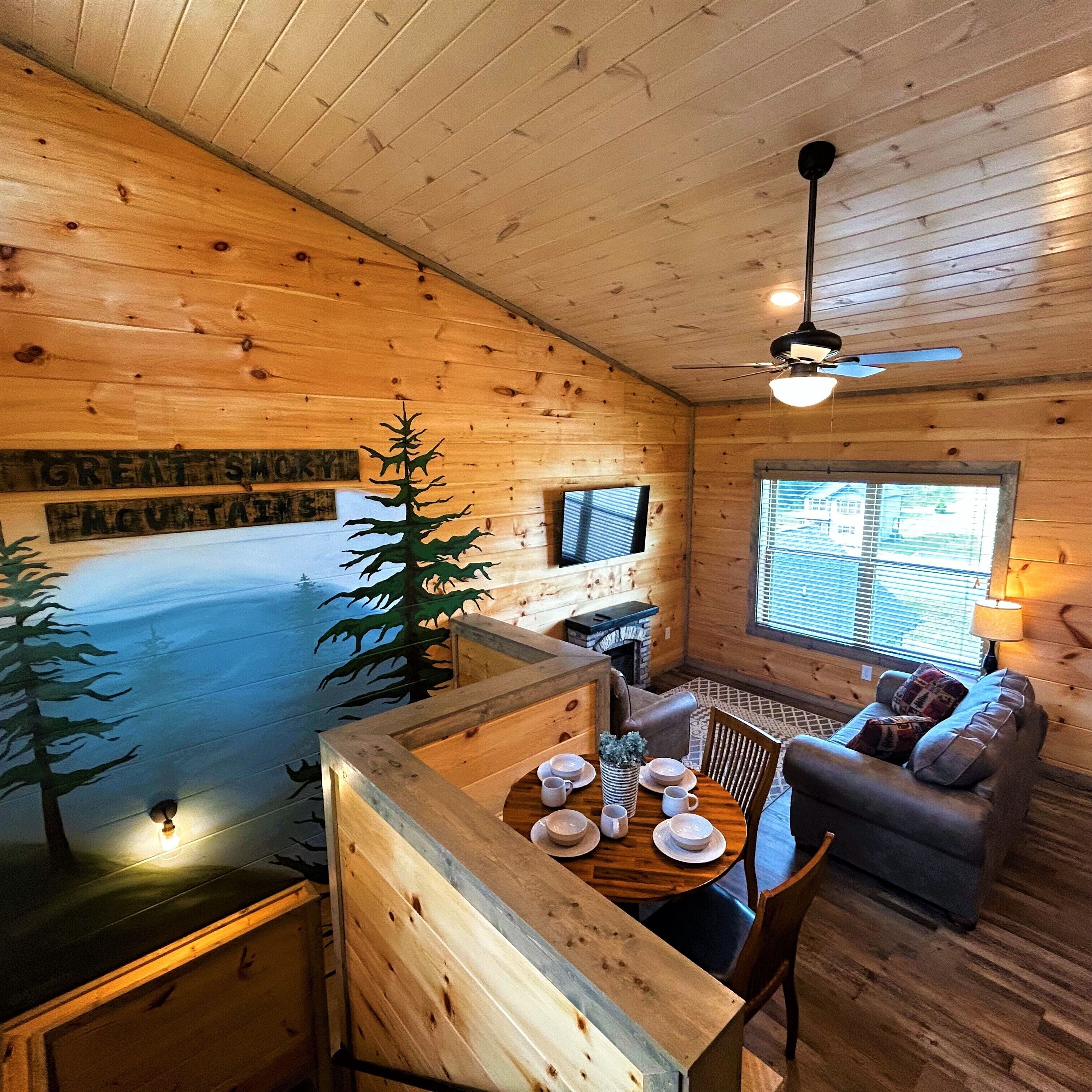 Nov/Dec Sale! Family Cabin -Central Location -near Dollywood -Hot Tub & Mtn View