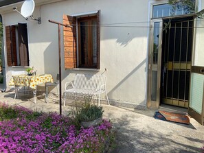 Fassade der Unterkunft