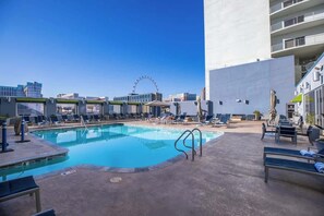 Una piscina climatizada