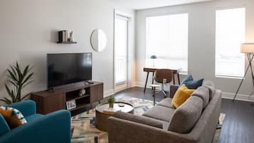 Televisie en een kantoor