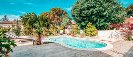 Außenpool, beheizter Pool