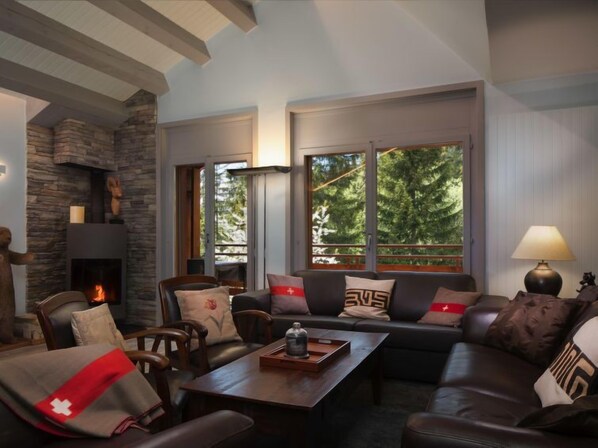 TV, fireplace, DVD player