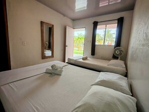 1 bedroom, bed sheets