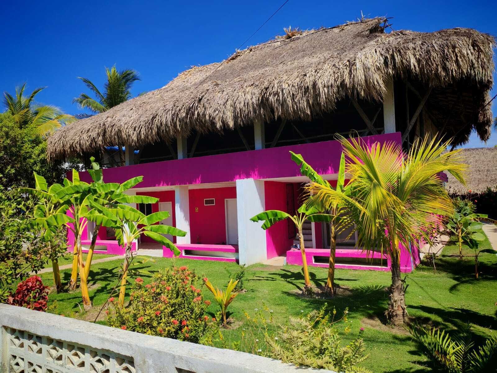 Voorkant van accommodatie