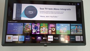 Un televisor con integración de Alexa.
