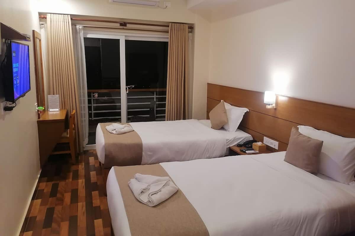 Quarto duplo luxo | 1 quarto, quartos à prova de som, ferros/tábuas de passar roupa