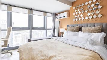 1 bedroom, WiFi, bed sheets, wheelchair access