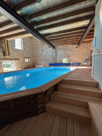 Maison de Campagne Avec Bain Finlandais