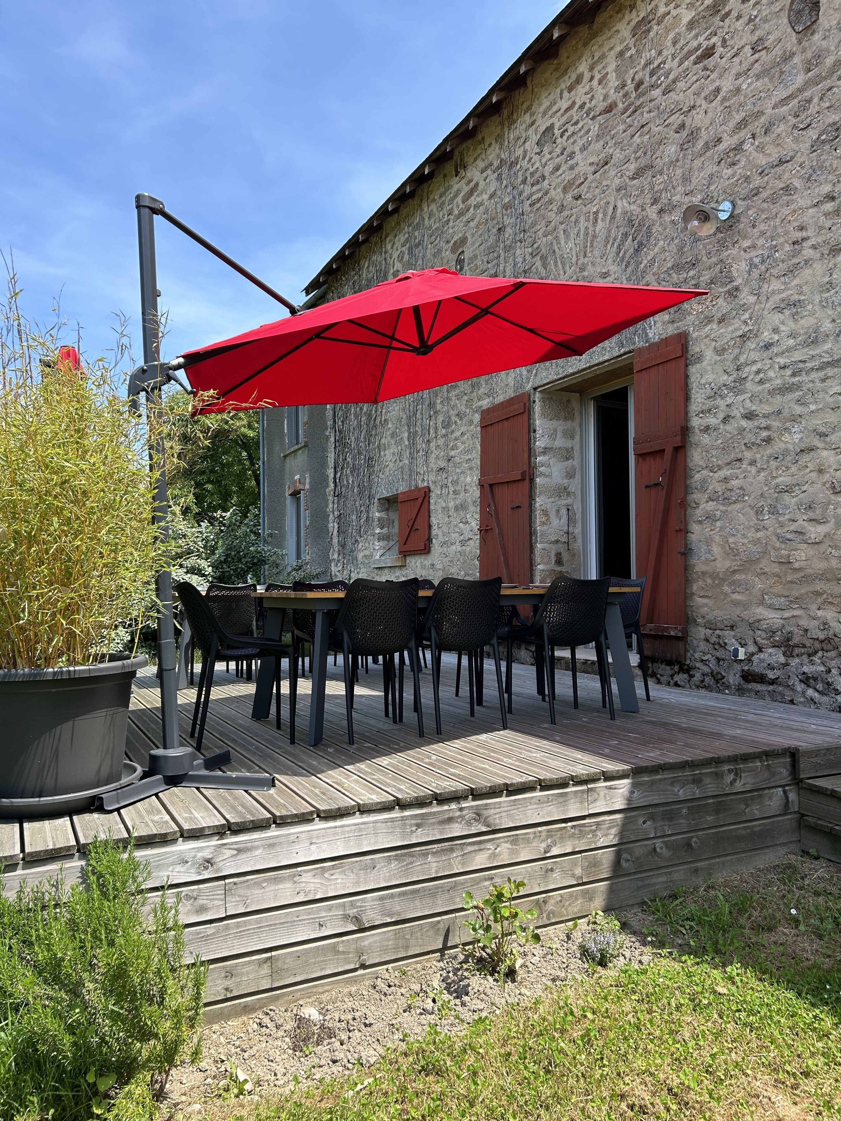 Udendørs spisemuligheder