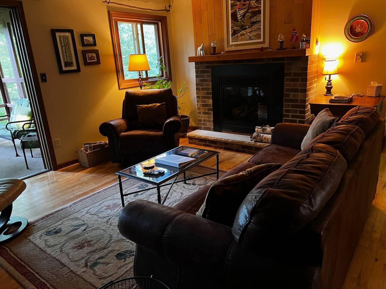 Quiet northwoods lakeside cabin close to biking, skiing, hiking, silent sports