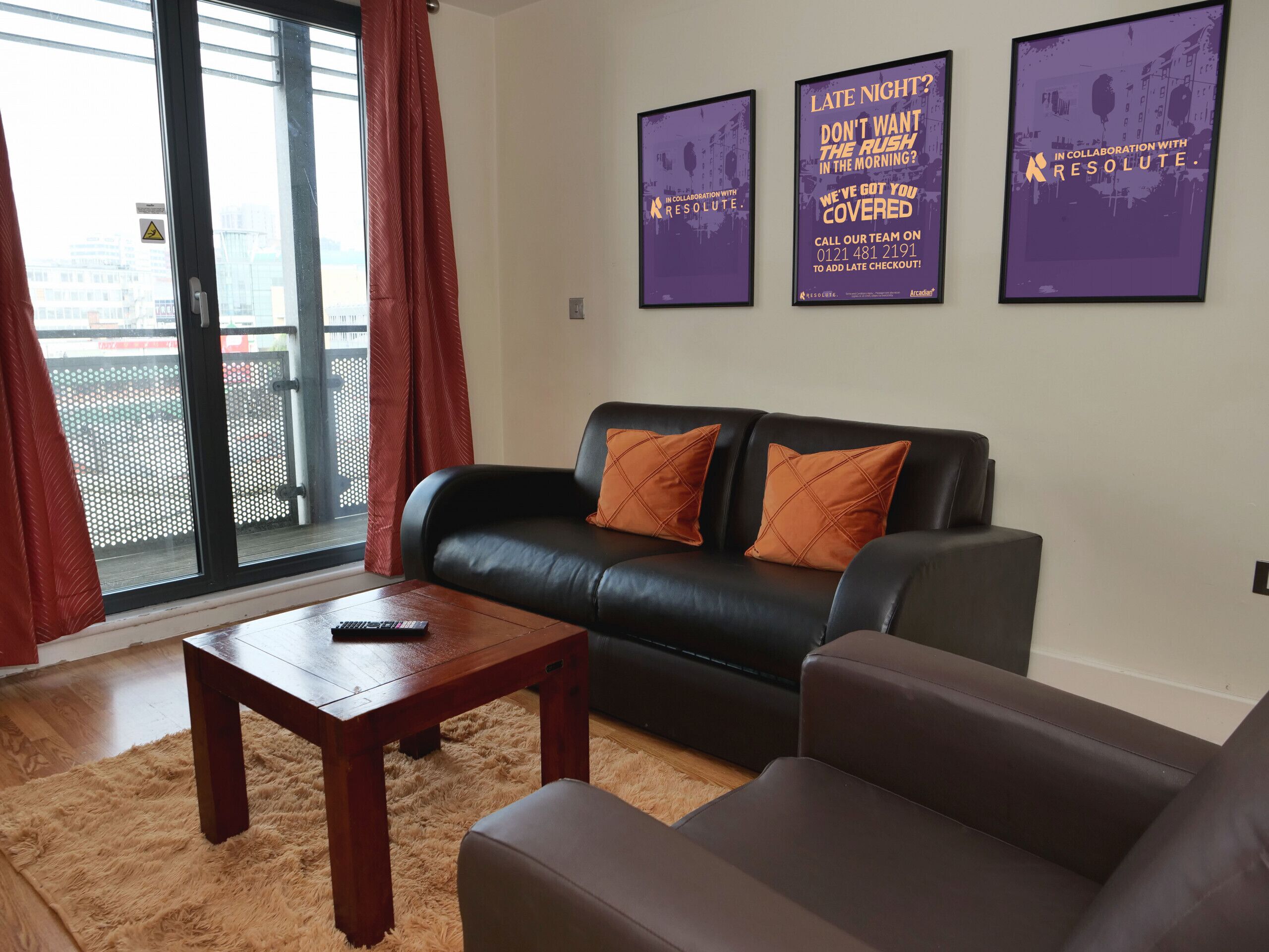 ★ Arcadian Centre - Sienna One Bed - Sofa Bed - Balcony