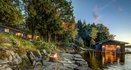 Lake of Bays Family Compound - NW Exposure = All-Day Sun & Sunset