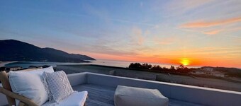 Villa corse du sud avec piscine privée et vue mer, à 3 mn de la plage