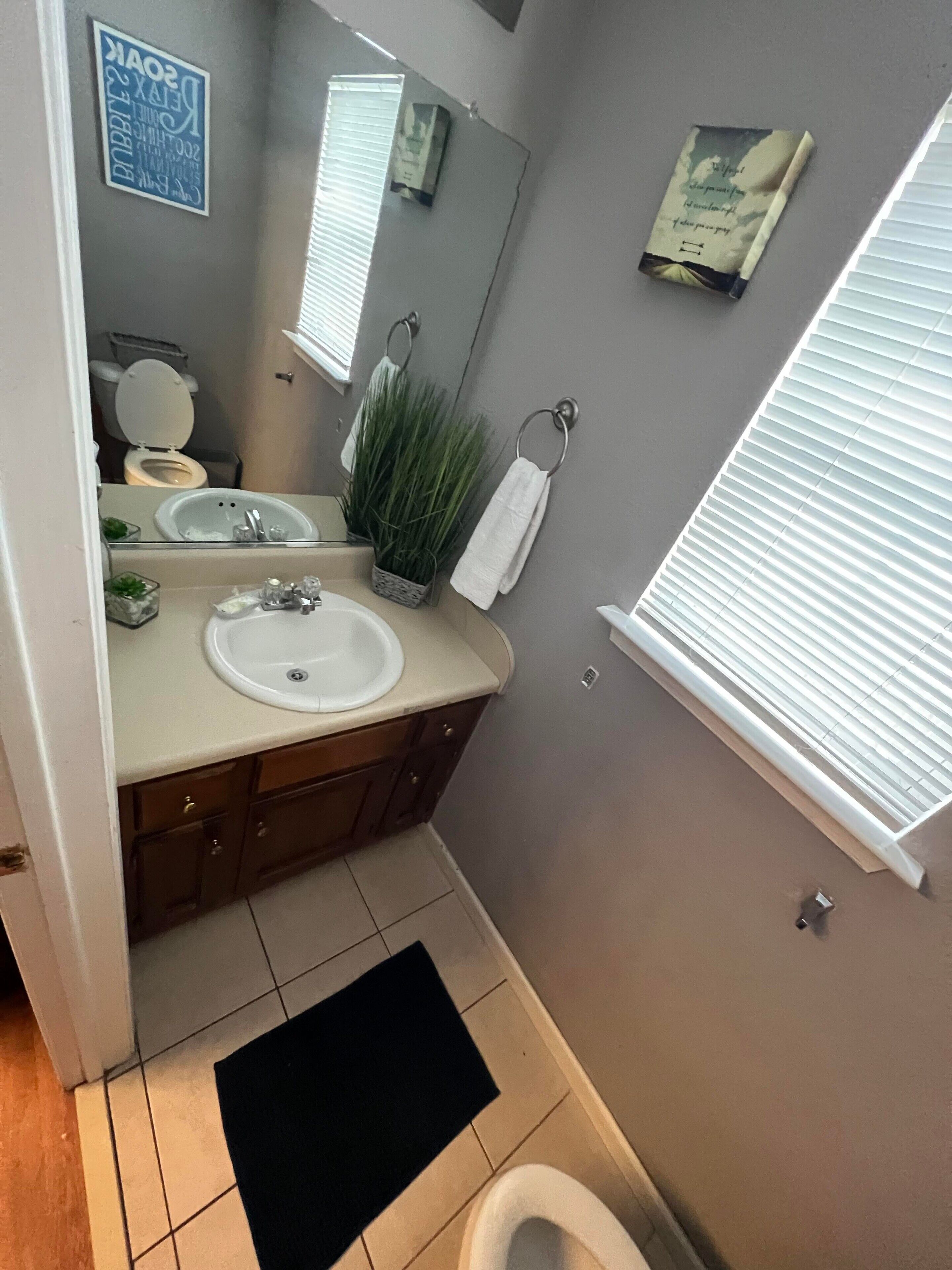 Come enjoy 3bd/2.5 Ba home with full deck, grill, games & Inflatable hot tub.  