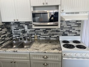 Microwave, oven, stovetop