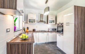 Kühlschrank, Ofen, Herdplatte, Geschirrspüler