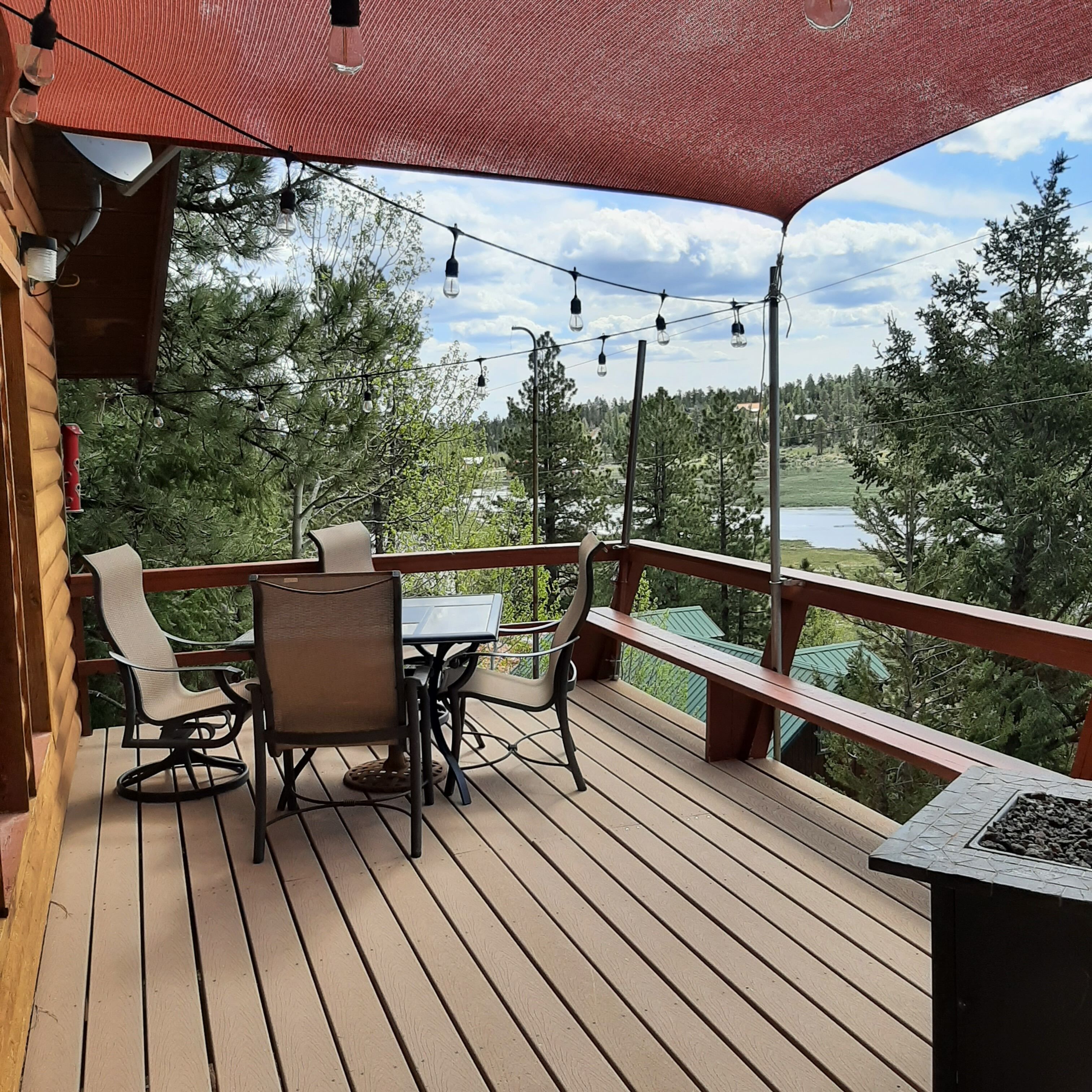 Need an Altitude Adjustment?!  Stay at our cabin with a view of Meadow & Village