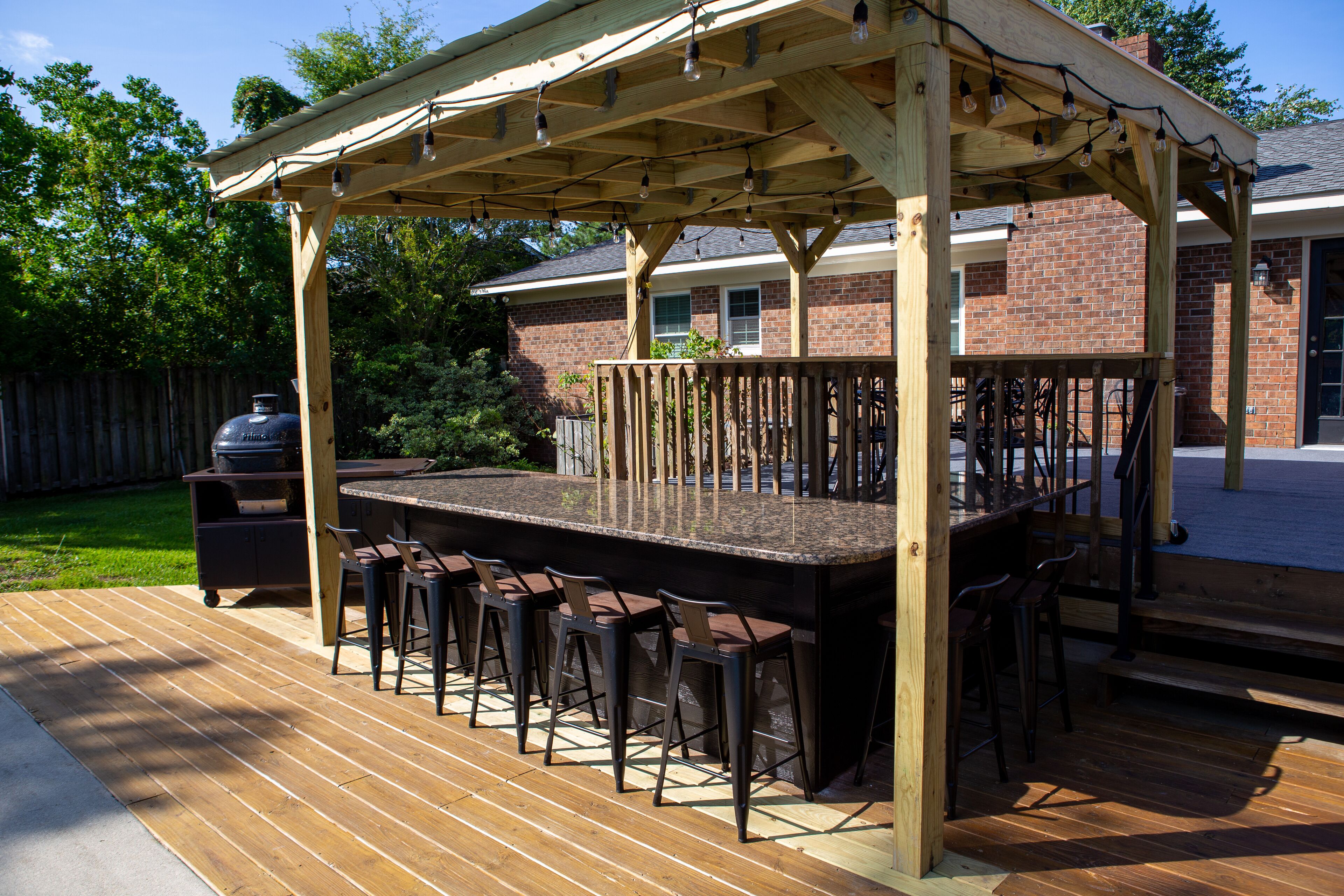 Udendørs spisemuligheder