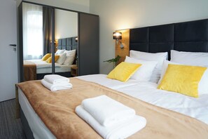 In-room safe, blackout drapes, iron/ironing board, free WiFi - Factory Resort Wellness & SPA (Kolobrzeg)