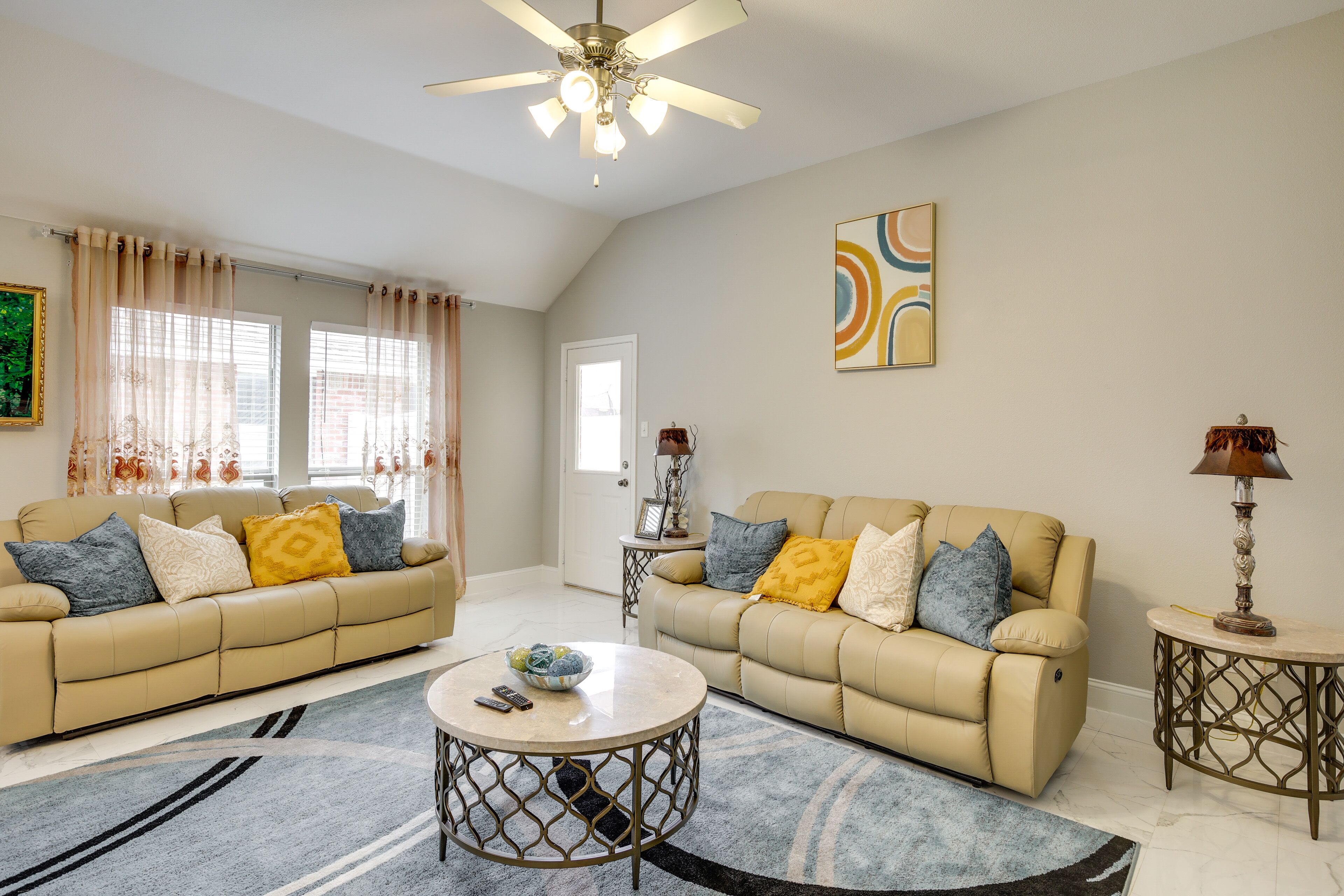 Comfortable Dallas Abode w/ Backyard & Office!