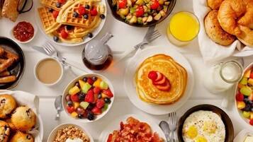 Sarapan bufet setiap hari dengan fi