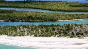 Sun loungers, beach towels