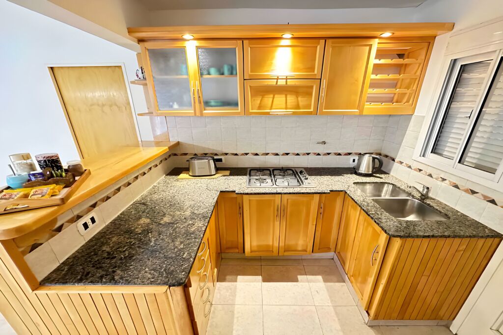 "Modern, centrally located, spacious house with a garage."