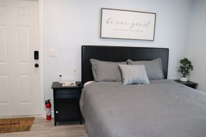 1 dormitorio, caja fuerte, wifi gratis y ropa de cama
