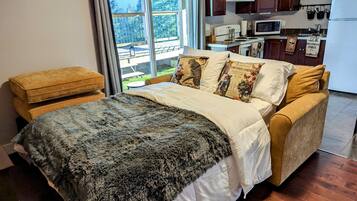 1 soverom, strykejern/-brett, wi-fi (inkludert) og sengetøy