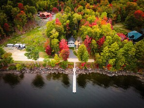 Aerial view - Rockwood Hills · Lake House: Private Dock | Pet-Friendly | Kayaks | Fire-Pit (Rockwood)