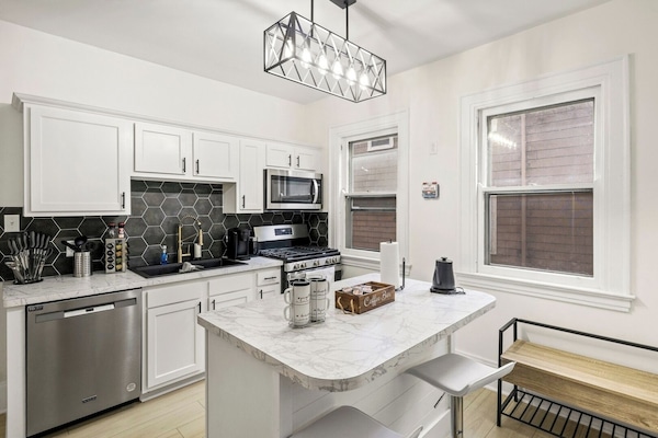 Fully equipped kitchen