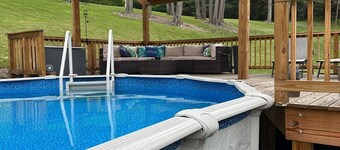 Farmhouse Getaway • 30 Acres • River Access • Pool Retreat