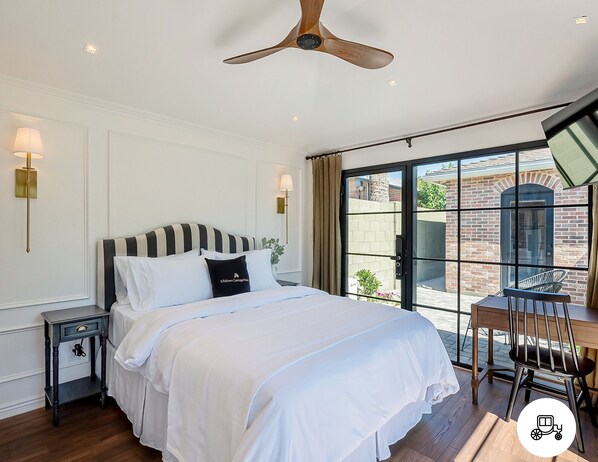 1 bedroom, in-room safe, iron/ironing board, free WiFi