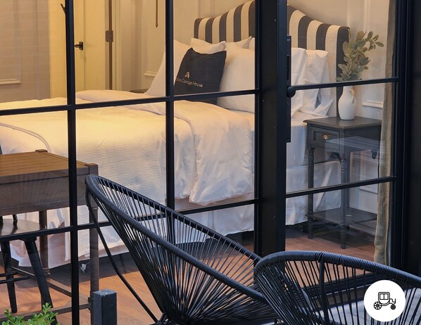 1 makuuhuone, tallelokero huoneessa, silitysrauta/-lauta, ilmainen Wi-Fi