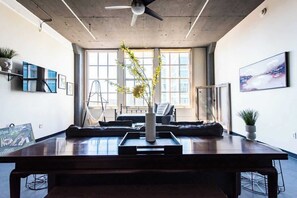 TV, video games, offices