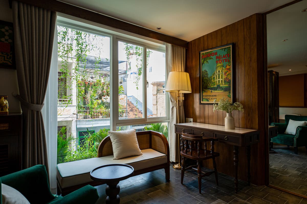 Camera Premier | Biancheria da letto di alta qualità, minibar, una cassaforte in camera